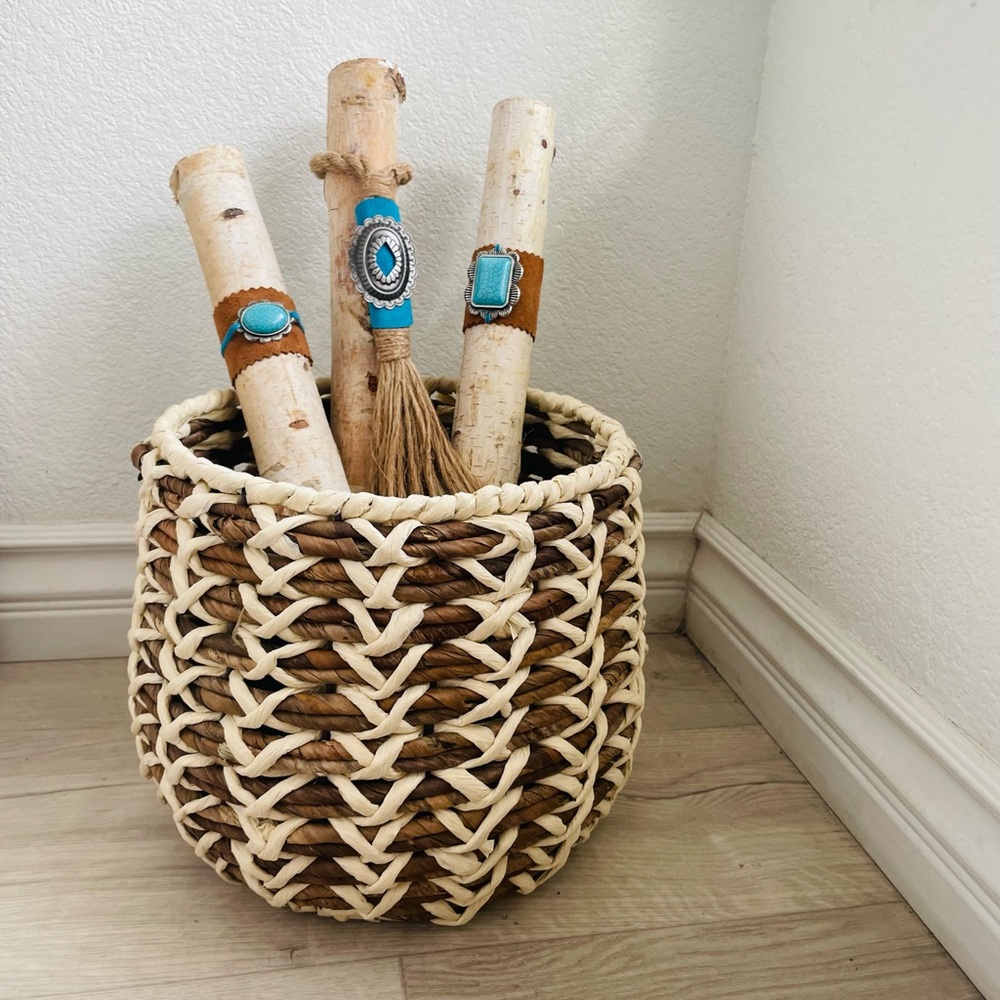 Decorative Wooden sticks set Boho style Decoration